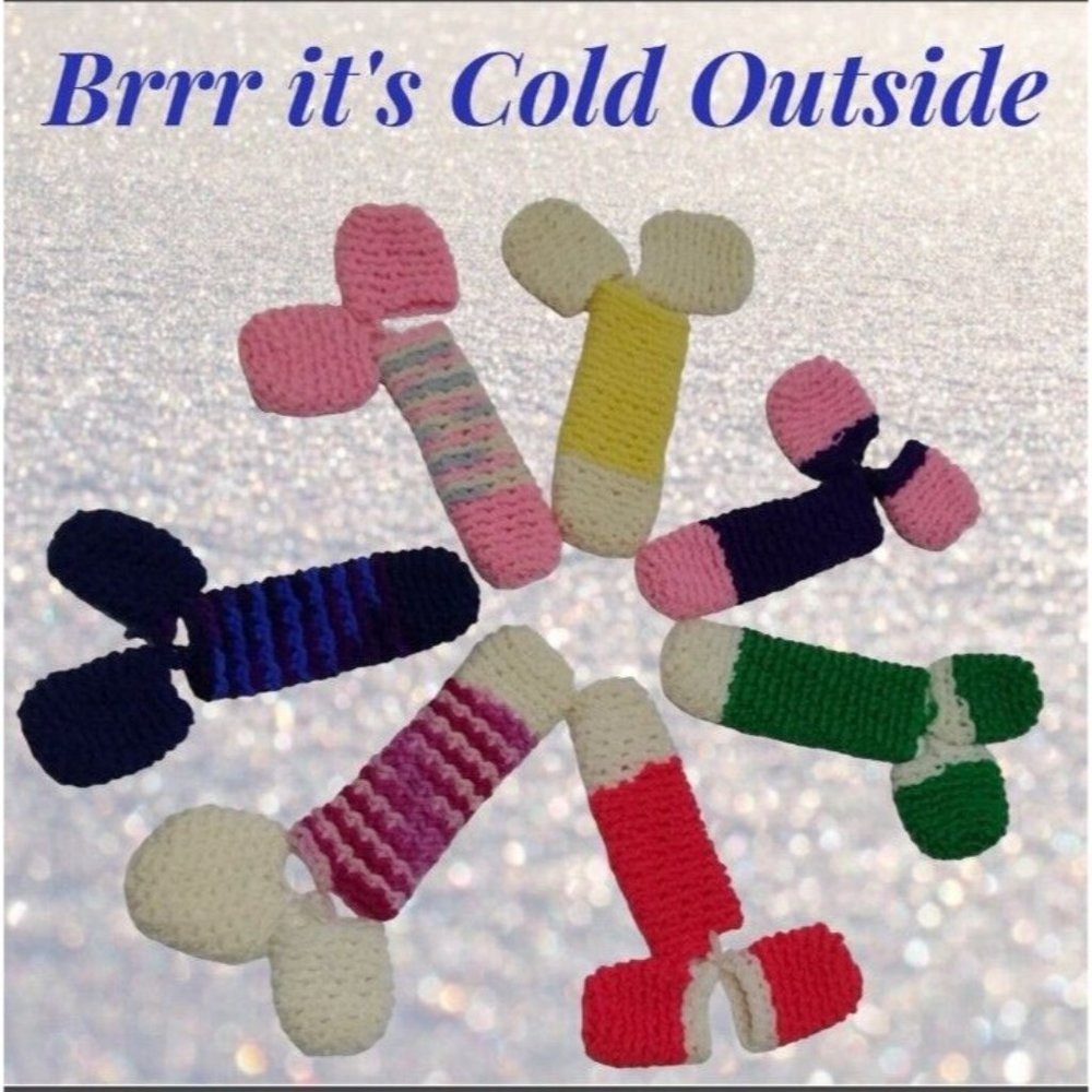 Crochet Gag Gift Warmer Novelty Gift Funny Bachlorette Party Favor Handmade